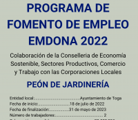Contratación programa EMDONA 2022